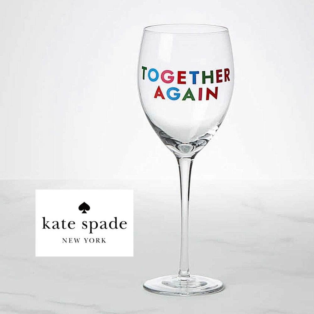 NWT Kate Spade / Lenox 'Together Again' Wine Glass
